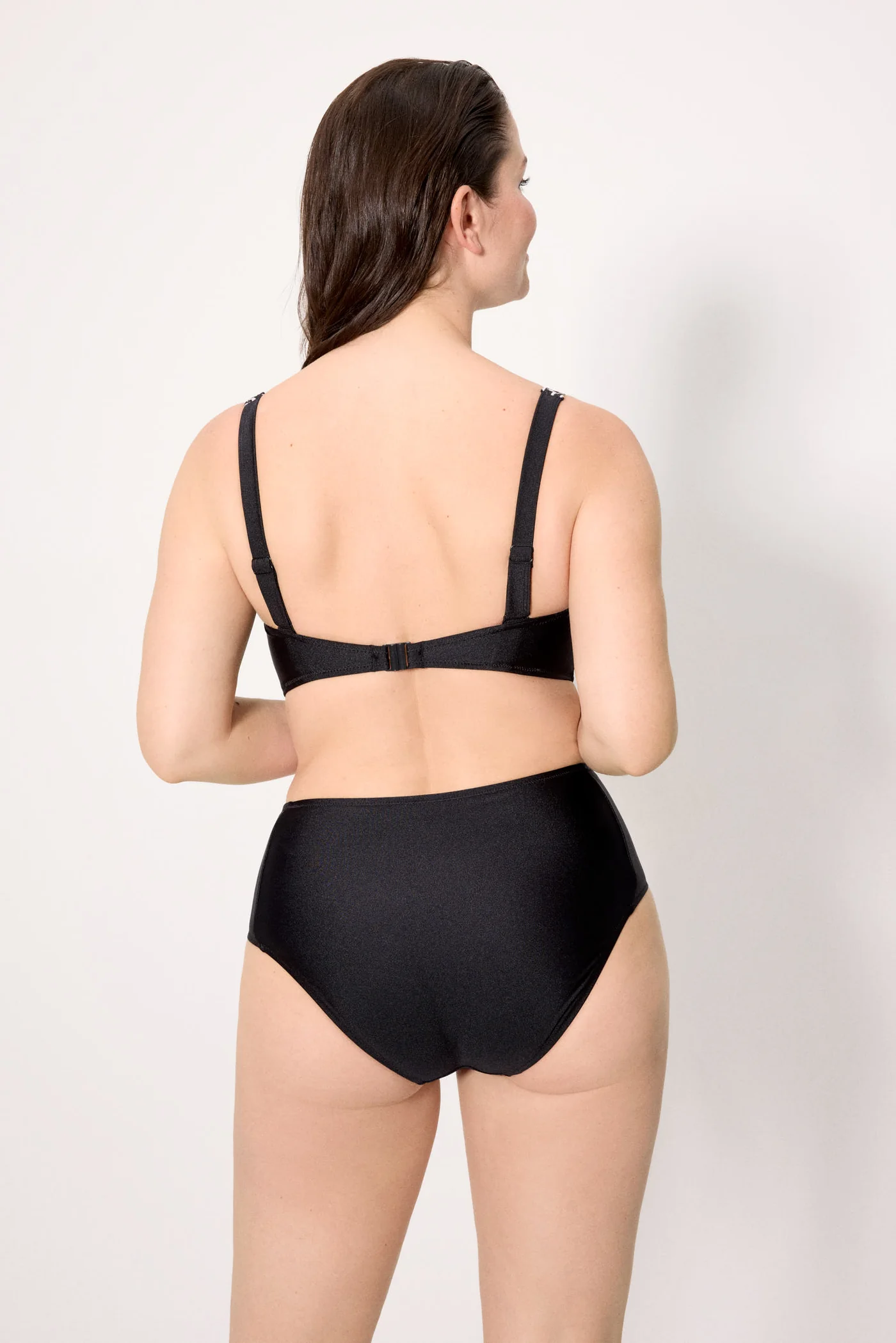 Culotte de bikini taille haute