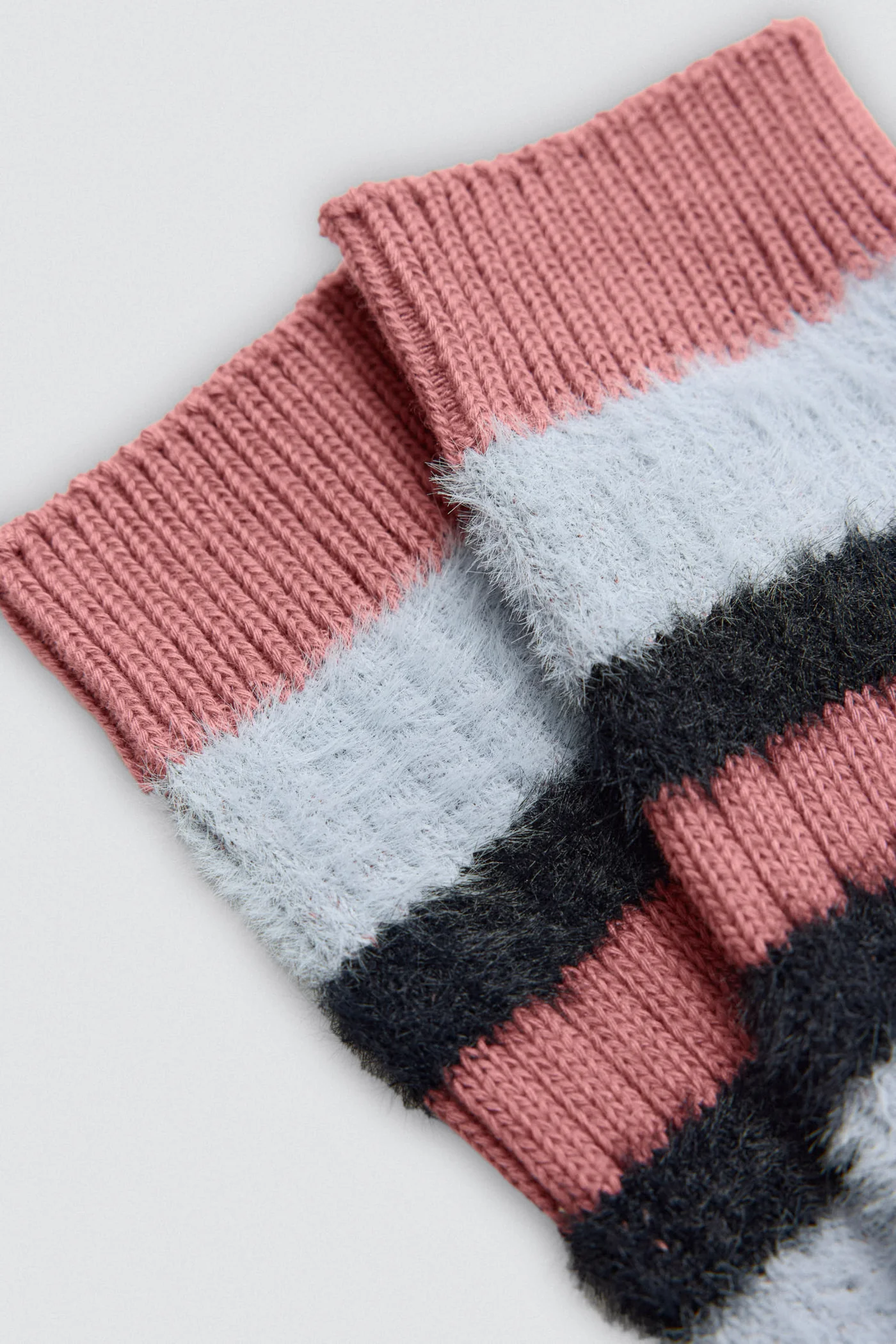 Paire de chaussette rayé noir