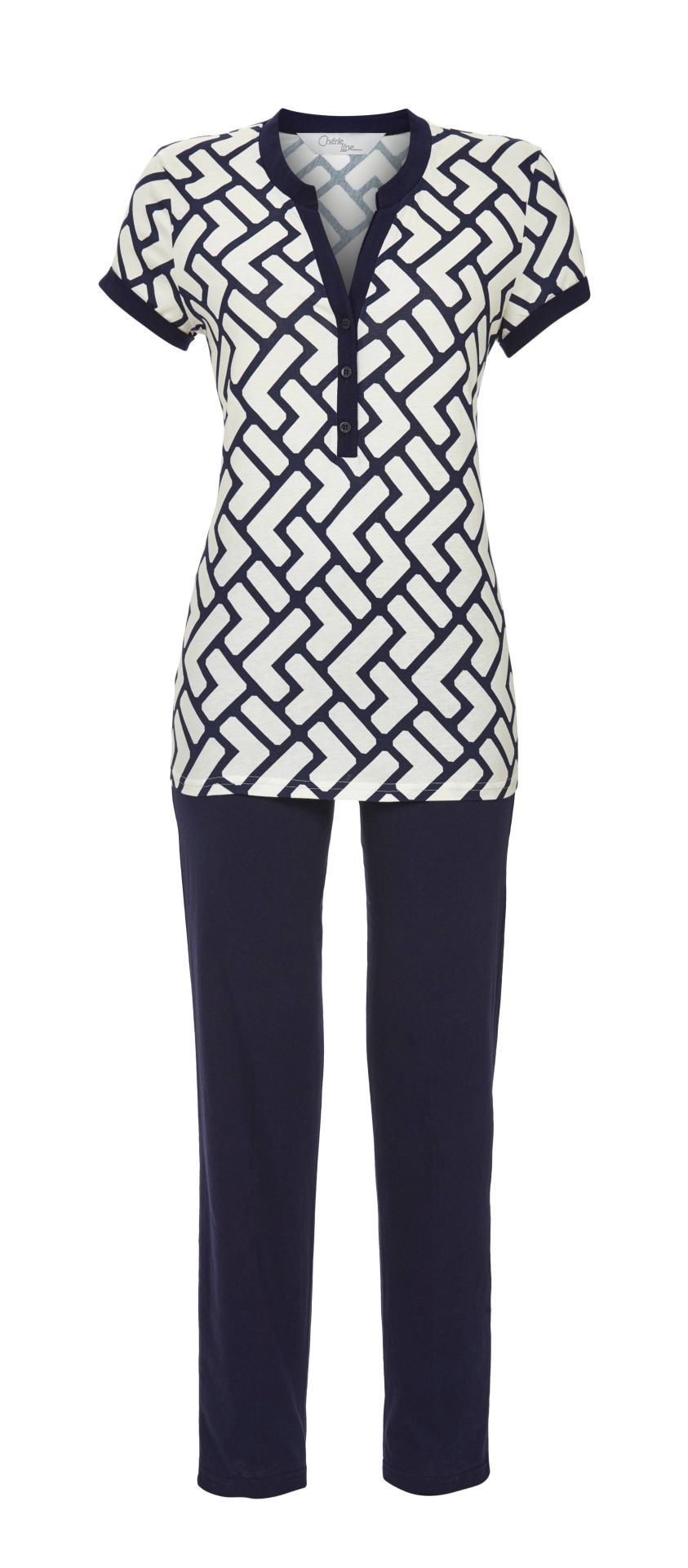 Pyjama ensemble t-shirt & pantalon 7/8