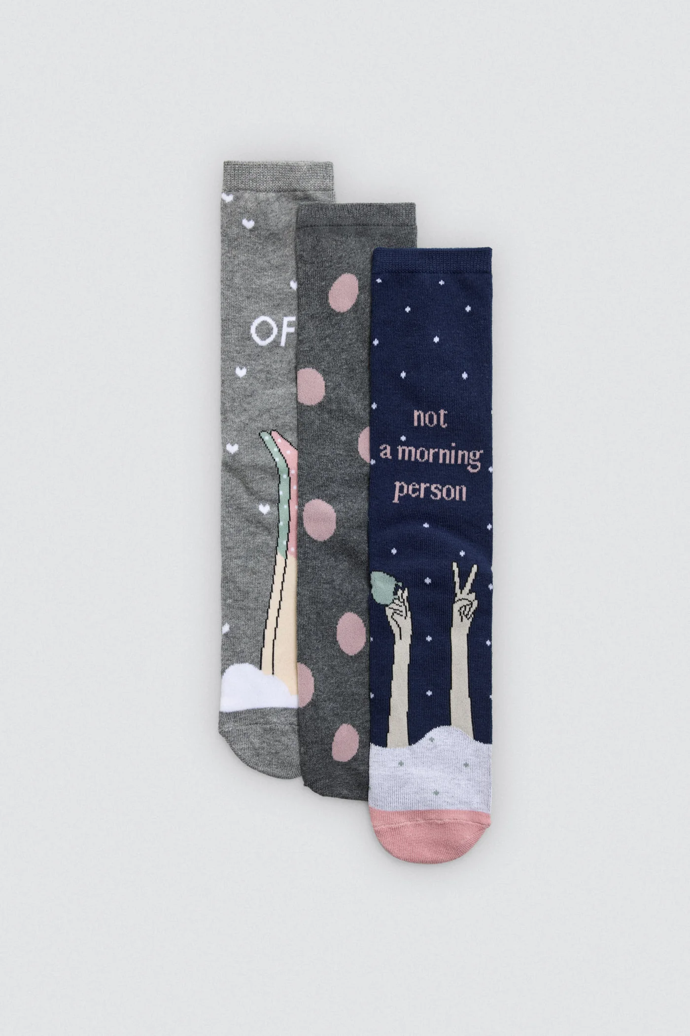 Coffret cadeau de 3 chaussettes Femme