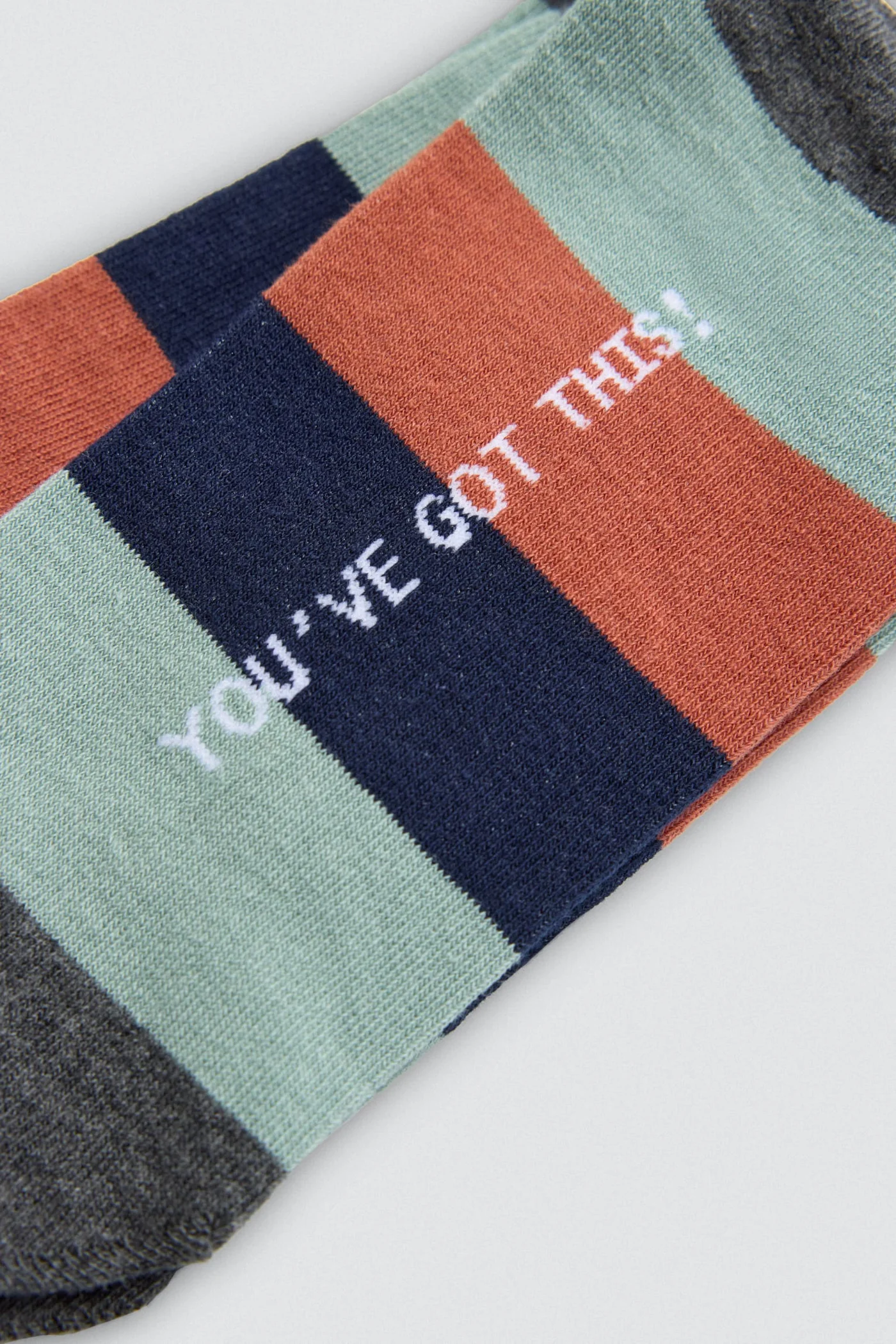 Coffret cadeau de 3 chaussettes homme