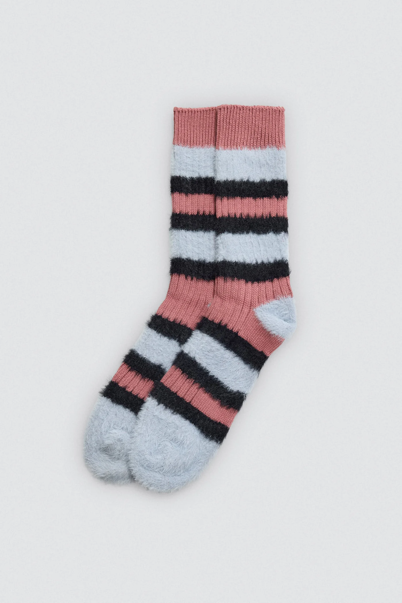 Paire de chaussette rayé noir