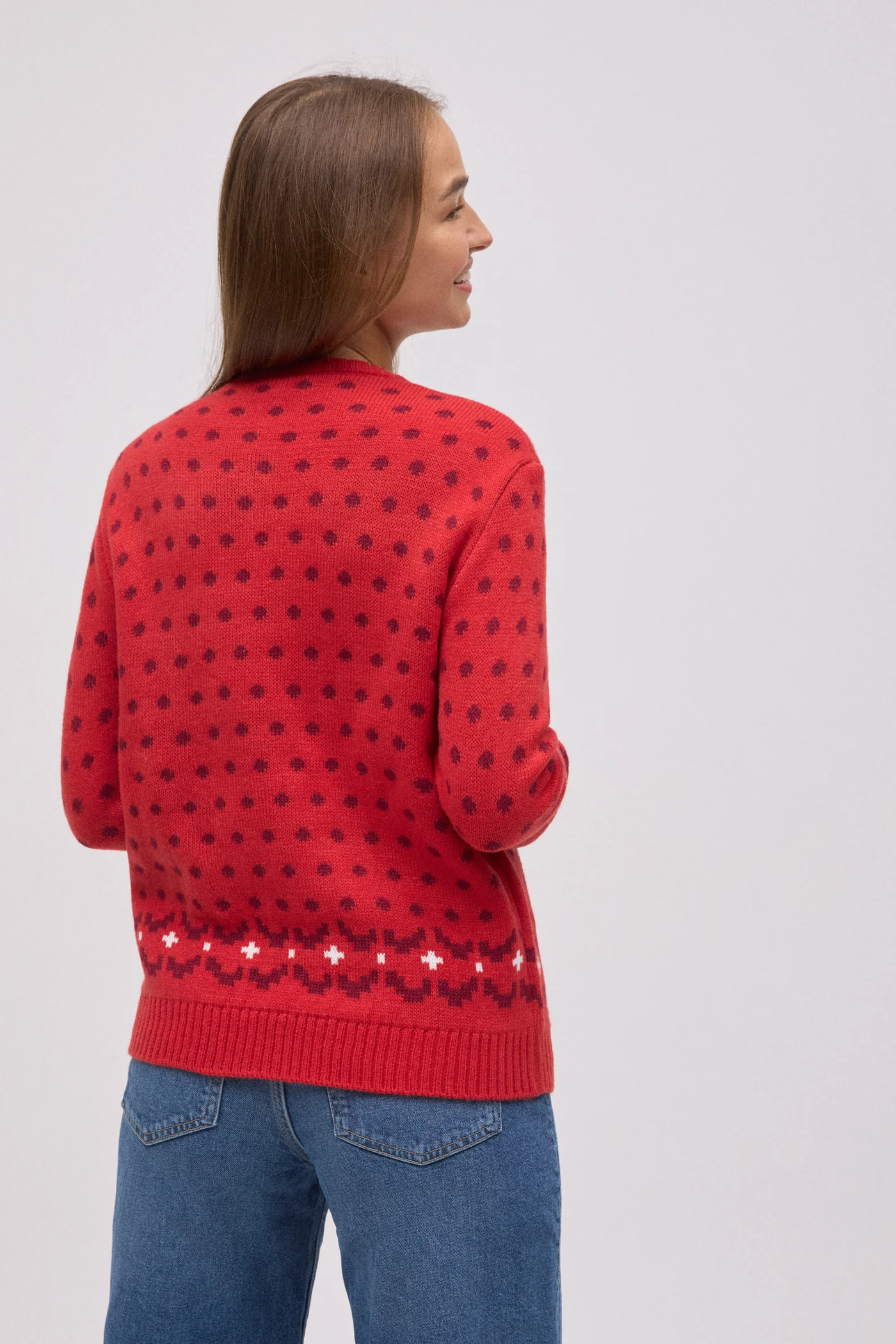 Pull de Noël pour femme avec imprimé