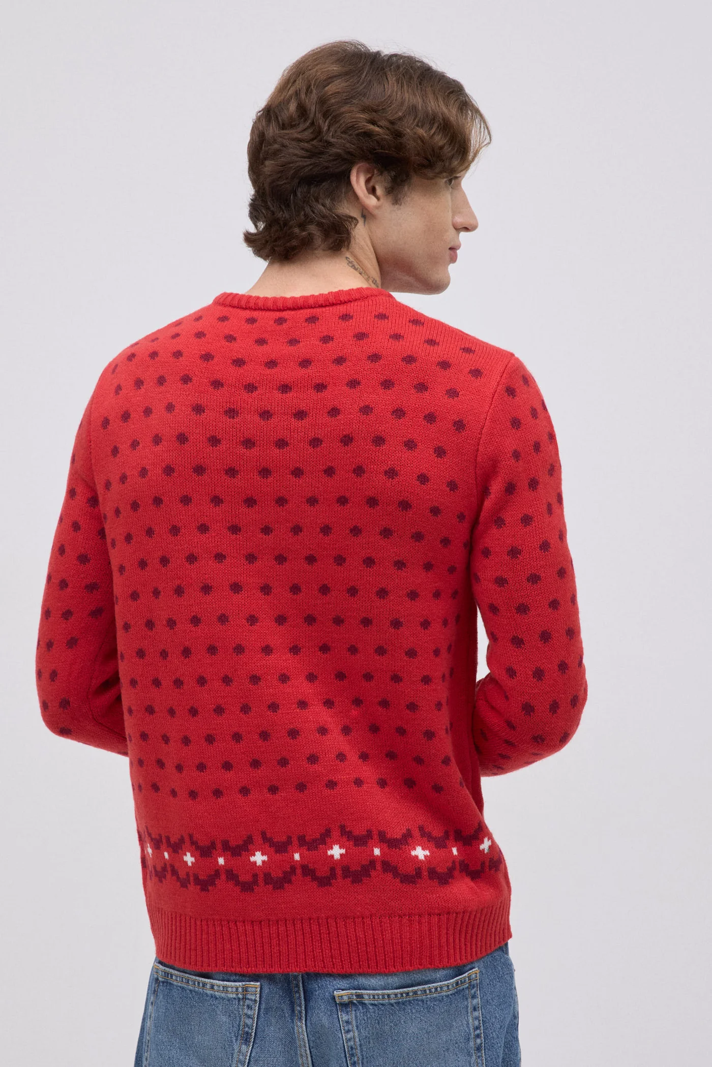 Pull de Noël pour homme avec imprimé