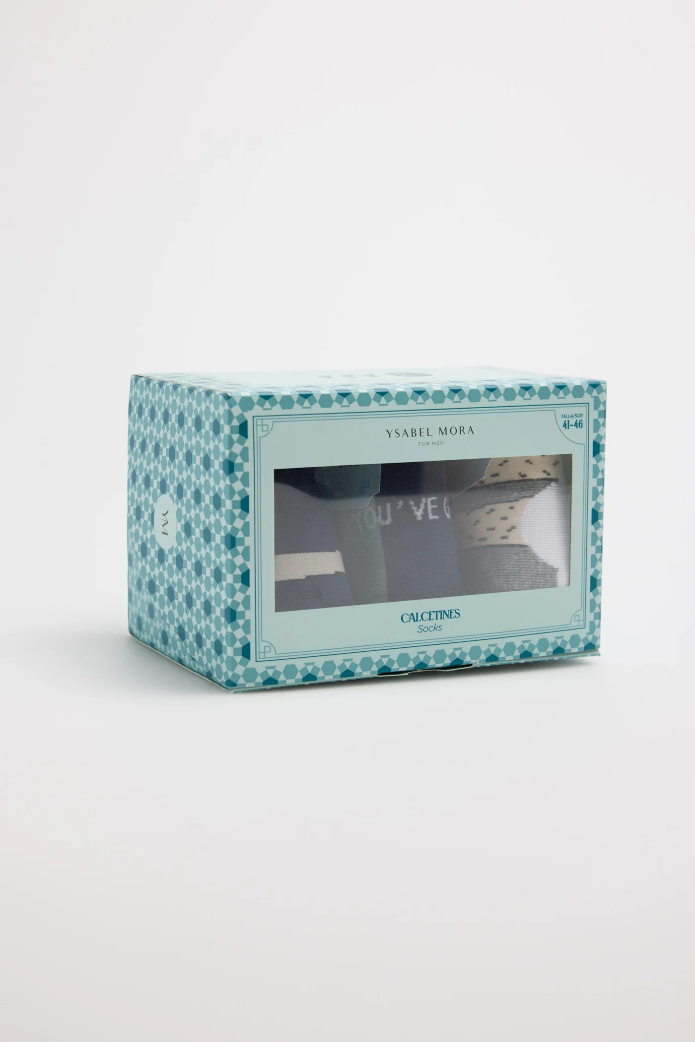 Coffret cadeau de 3 chaussettes homme