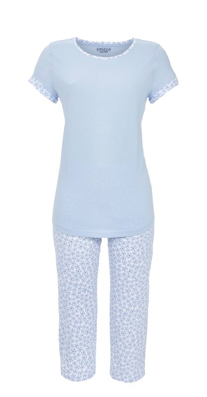 Pyjama 3/4 à fleur